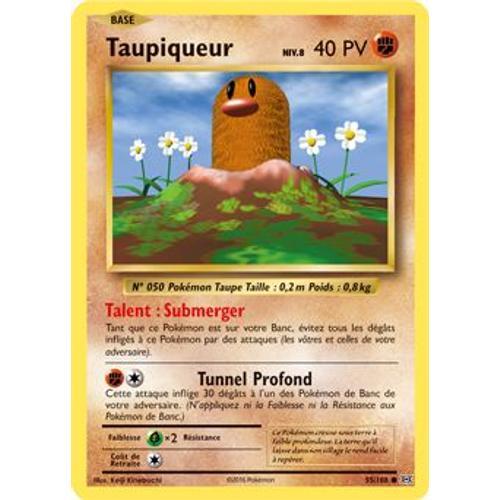 Taupiqueur 55/108 Série Evolutions Carte Pokemon Francaise