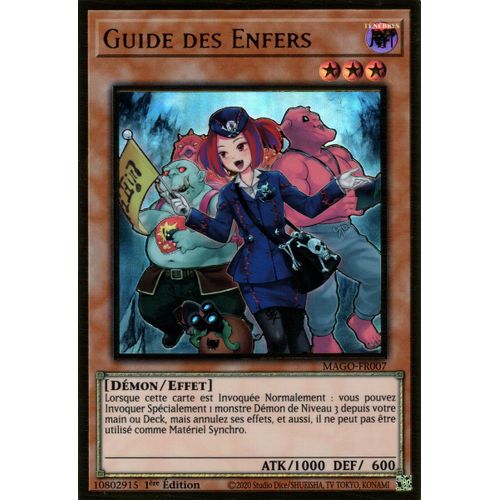 Guide Des Enfers - Mago-Fr007 / V2 En Fr Et Premium Gold Rare.