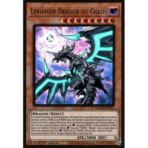 Levianier Dragon Du Chaos - Mago-Fr0017 / V2 En Fr Et Premium Gold Rare.