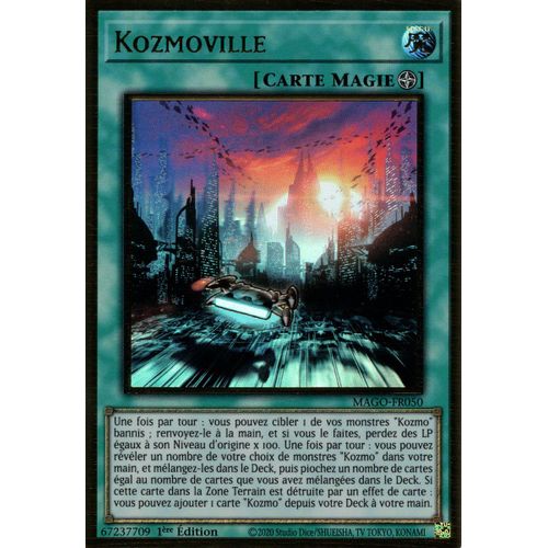 Kozmoville - Mago-Fr0050 En Fr Et Premium Gold Rare.