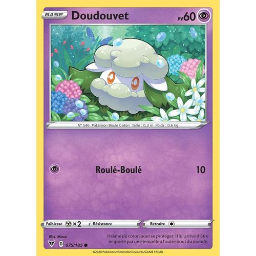 Carte Pokemon - Doudouvet - 075/185 - Épée Et Bouclier4 - Voltage Éclatant - Eb4 - Vf