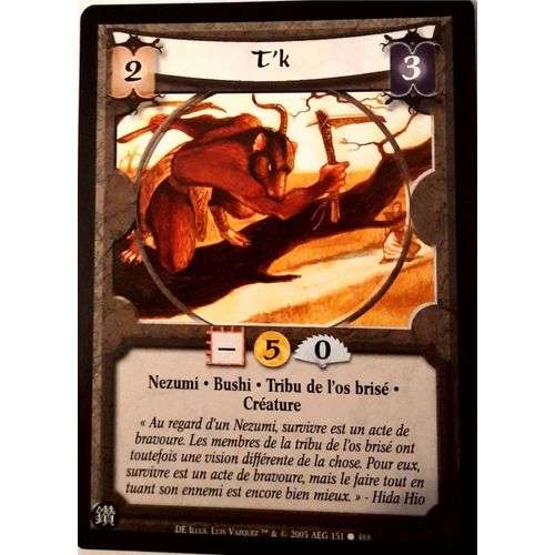 Carte Legend Of The Five Rings : T'k 151/488
