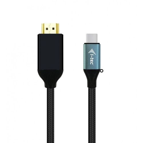 i-Tec - Câble vidéo - 24 pin USB-C mâle pour HDMI mâle - 2 m - support 4K