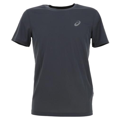 Maillot De Running Asics Core Ss Top Gris Anthracite Foncé