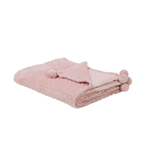 Couverture Samur 200 X 220 Cm Rose