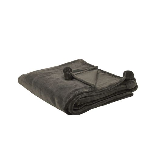 Couverture Terke 200 X 220 Cm Gris Foncé