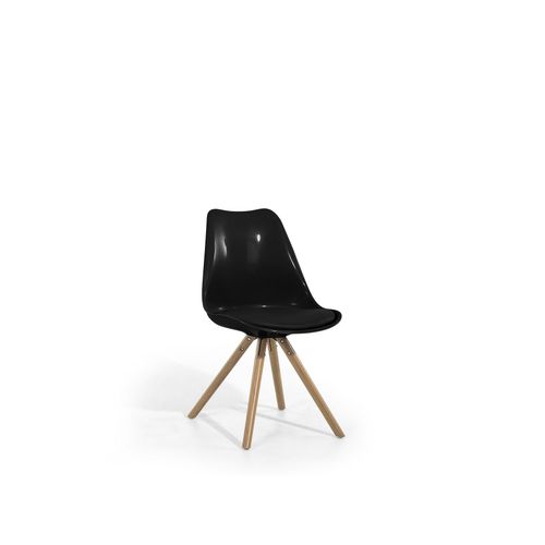 Chaise De Salle À Manger Noir Dakota