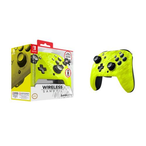 Official Faceoff Deluxe+ Wireless Yellow Controller New Camo
