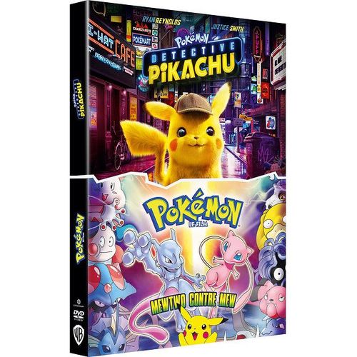 Pokémon - Détective Pikachu + Pokémon Le Film : Mewtwo Contre Mew - Pack