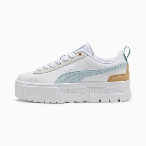 Puma Chaussure Sneakers Mayze Mix Femme, Blanc