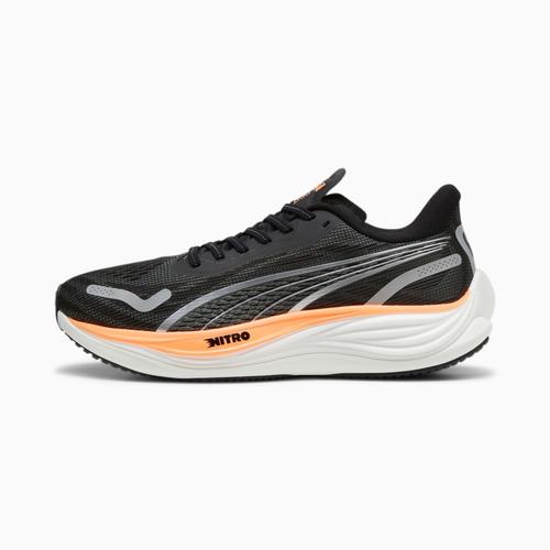 Puma Chaussures De Running Pieds Larges Velocity Nitro¿ 3 Homme, Noir/Argent