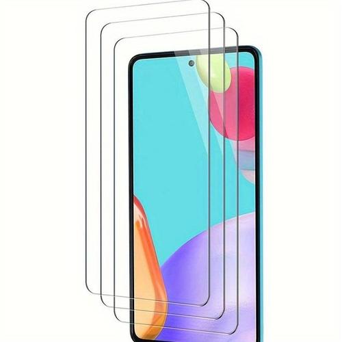 Hqselection® Lot De 3 Verre Trempé Pour Samsung Galaxy A53 5g .Film De Protection D'écran Transparent - Anti Rayures - Ultra Résistant Dureté 9h