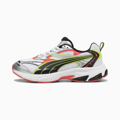 Chaussure Sneakers Puma Morphic, Blanc/Noir/Rouge