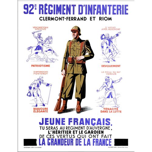 Affiche Sogno Infanterie
