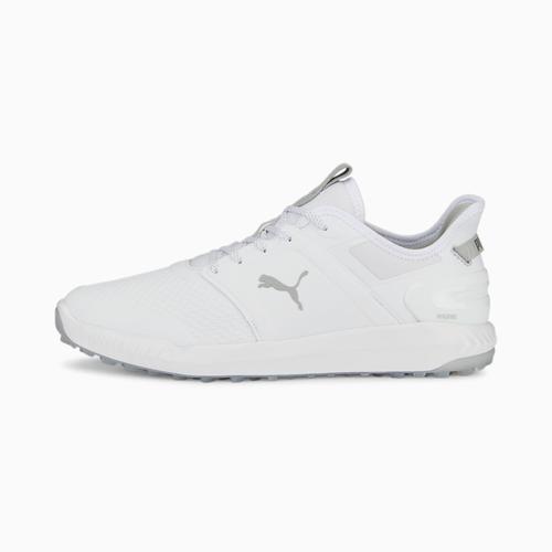 Puma Chaussures De Golf Ignite Elevate Homme, Blanc/Argent