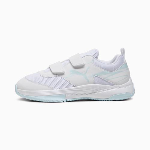 Puma Chaussures À Scratch Pour Sport Indoor Varion Ii Enfant, Blanc