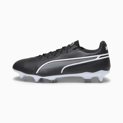 Puma Chaussures De Football King Pro Mxsg, Noir/Blanc