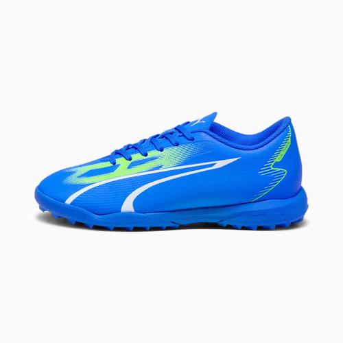 Puma Chaussures De Football Ultra Play Tt Enfant Et Adolescent, Bleu/Vert/Blanc