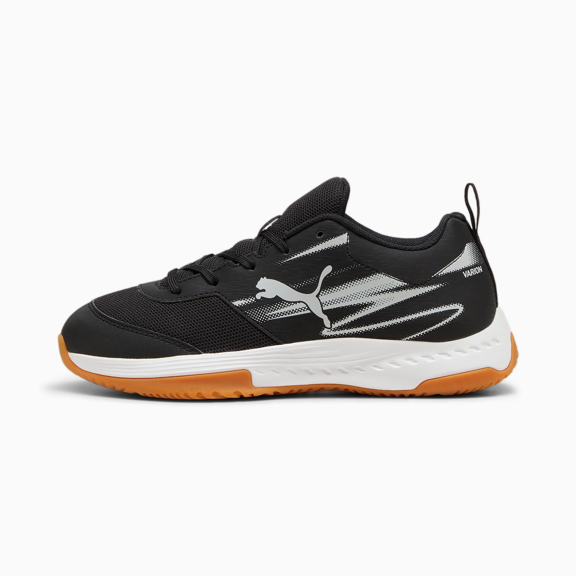 Puma Chaussures De Sport Indoor Varion Ii Enfant Et Adolescent, Noir/Gris