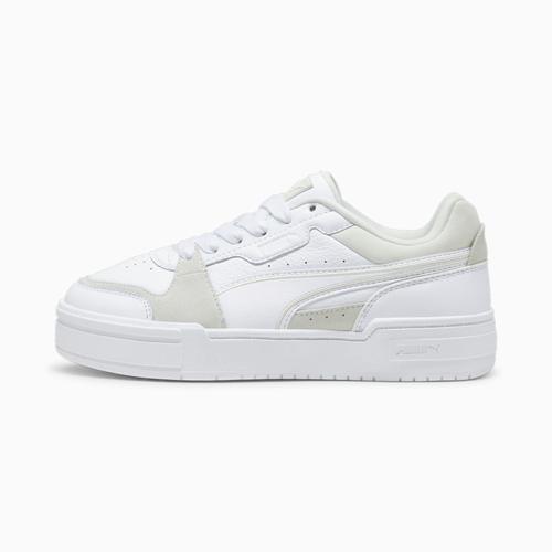 Puma Chaussure Sneakers Ca Pro 'lux Iii' Pure Luxe Femme, Blanc/Gris