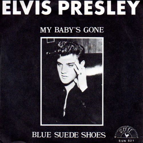 My' Baby's Gone / Blue Suede Shoes 45 Usa Sun 521
