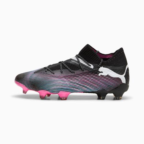 Puma Chaussures De Football Future 7 Ultimate Fg/Ag Femme, Argent/Rose/Noir