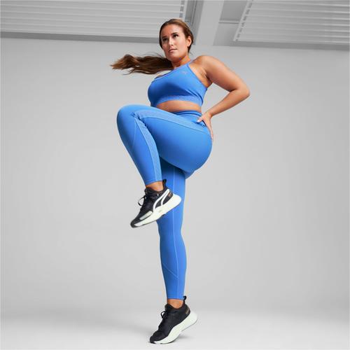 Legging De Fitness En Mesh Puma X Pamela Reif Femme, Bleu