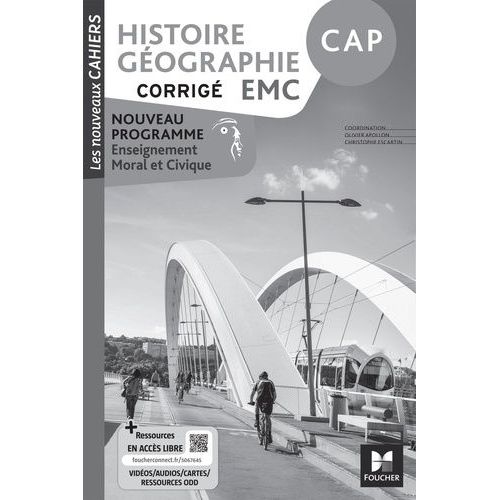 Histoire Géographie Emc Cap - Corrigé