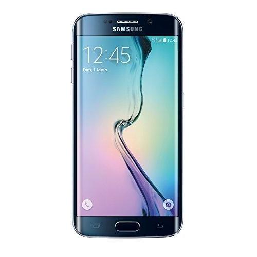 SAMSUNG Galaxy S6 Edge Smartphone débloqué 4G (32 Go Ecran : 5,1 pouces Simple SIM Android 5.0 Lollipop) Noir