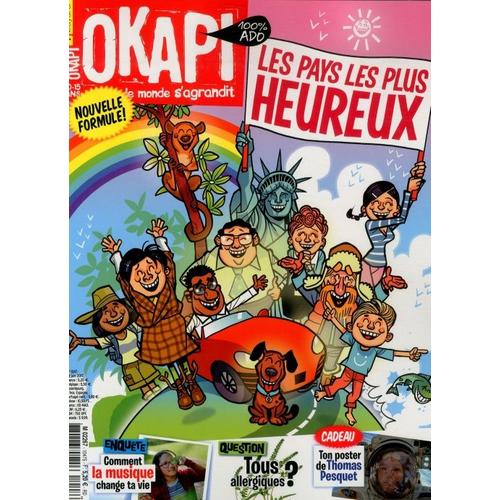 Okapi 1047 Les Pays Les Plus Heureux