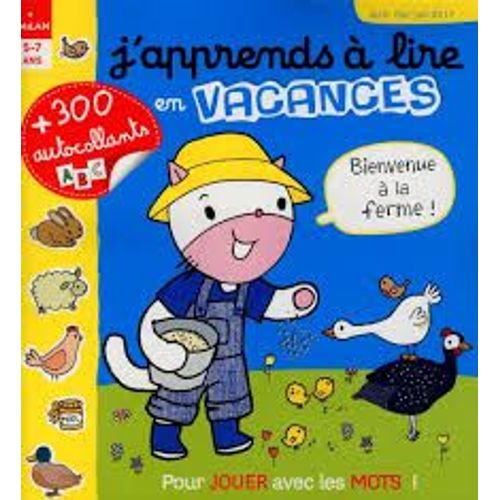 J'apprends À Lire En Vacances 11 Bienvenue À La Ferme