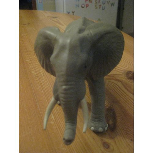 1 Élephant D'afrique En Caoutchouc