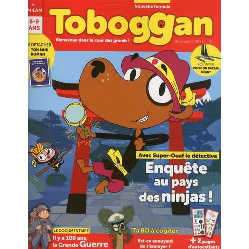 Toboggan 456 Enquête Au Pays Des Ninjas !