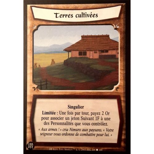Carte Legend Of The Five Rings : Terres Cultivées 208/488