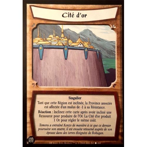 Carte Legend Of The Five Rings : Cité D'or 207/488