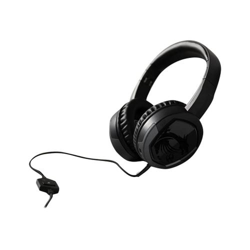 MSI IMMERSE GH30 V2 - Micro-casque - circum-aural - filaire - jack 3,5mm