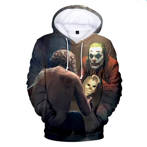 It : Chapitre Deux Cinéma Thème Imprime Sweat A Capuche Unisex De Marque Manches Longues Mode Couple Sweat-Shirt Homme Et Femme -Pm300356