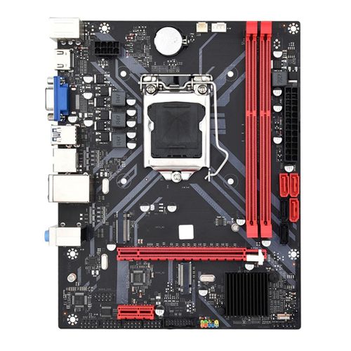 Carte Mère De Bureau B85m Vhl + Processeur I3-3220 2 X Ddr3 1600 Mhz 8g Ram Lga 1155 Usb 3.0 Sata D'ordinateur