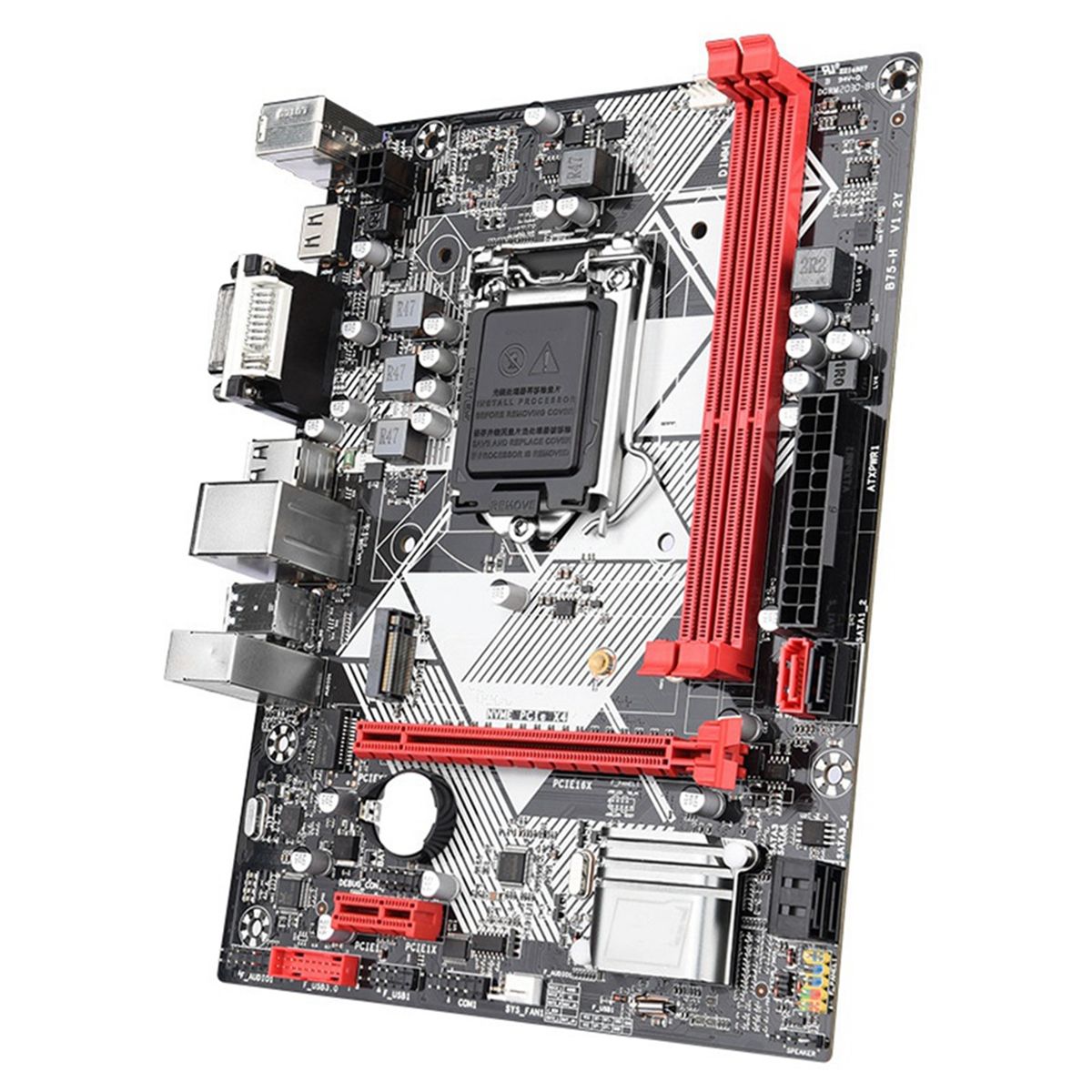 B75-H Carte Mre Pour Ordinateur De Bureau Lga1155 Usb3.0 Pr... - 5