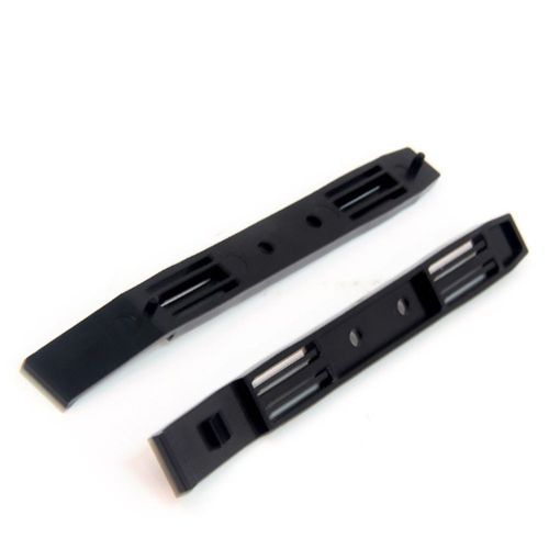 2 Paires De Rails Disque Dur Accessoires Cage Châssis Glissière Baie Lecteur En Plastique Pour Caddie Plateau 3,5 À 5,25