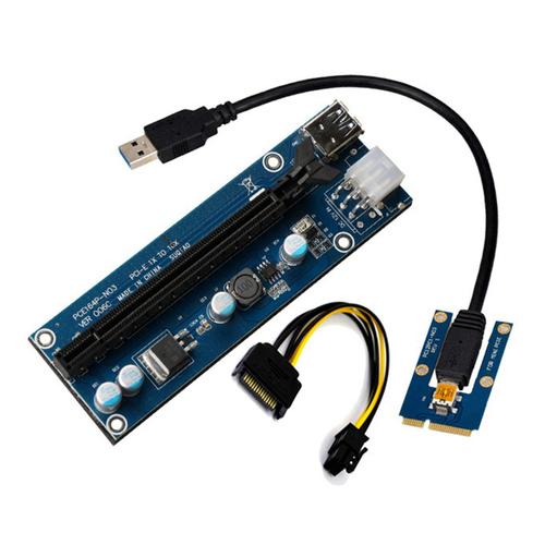 Mini Carte Graphique Pcie À X16 D'extension Riser Pci Express Adaptateur Câble