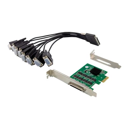 Carte D'extension St338 Pcie X1 17v358 8s Industriel Rs232 E/S Multi-Série Multifonction Pratique