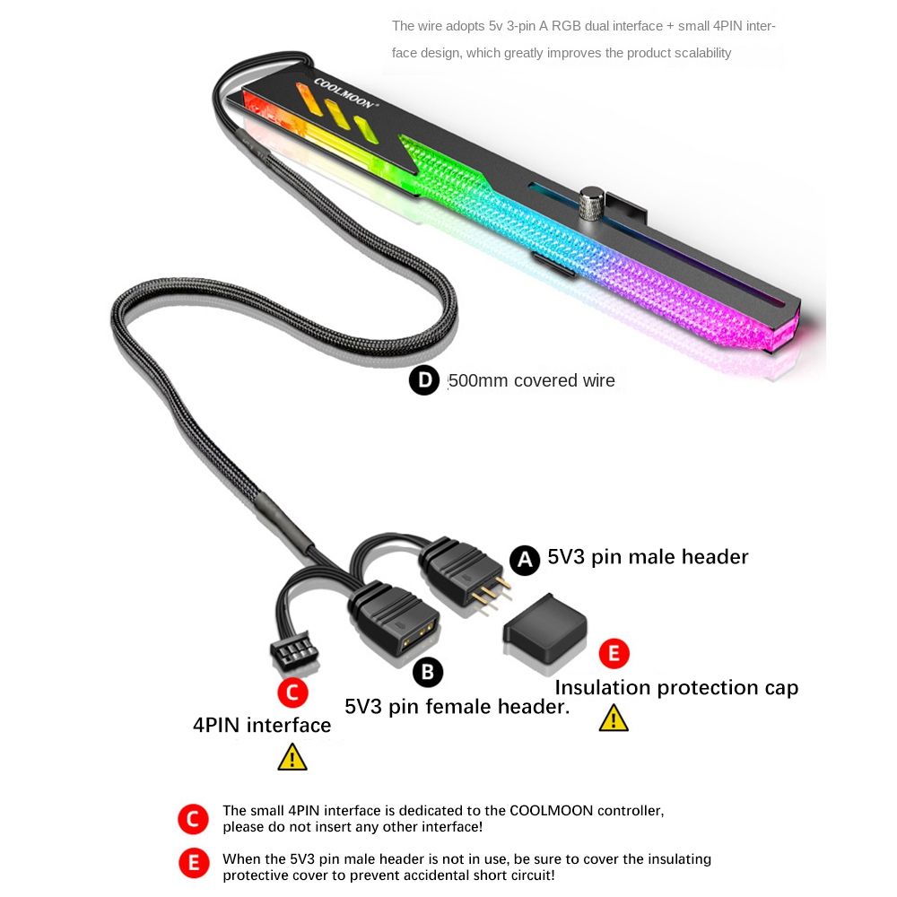 Gt8 Support De Carte Graphique Argb Ordinateur Shenguang Dc... - 2