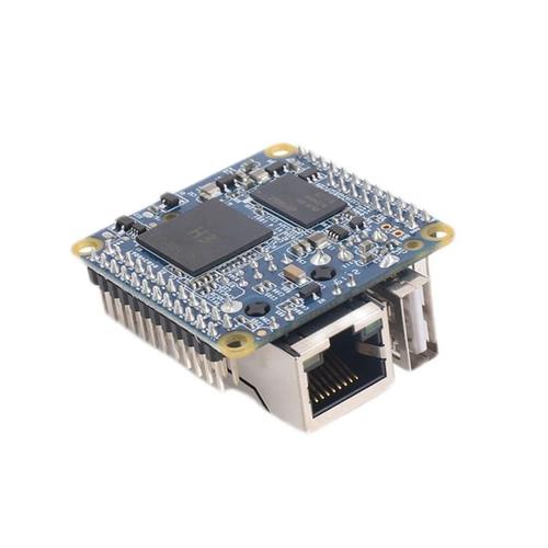 Pour Carte De Développement Nanopi Neo V1.4 512 Mo Ram Allwinger H3 Quad Core Openwrt/Lede//Armbian Avec Câble Micro-Usb