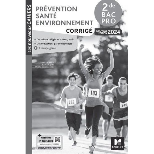 Prévention Santé Environnement 2de Bac Pro - Corrigé