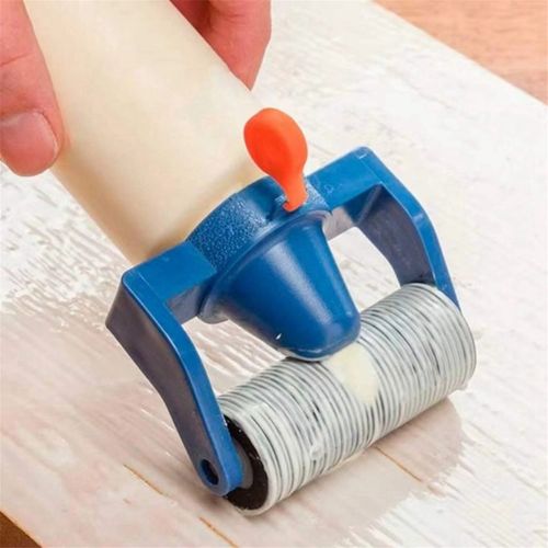 Applicateur de Colle Distributeur de Rouleau Bouteille de Rangement DIY Artisanat Traitement Mural Grain de Bois Texture Rouleau de Peinture Outil pour en Maison