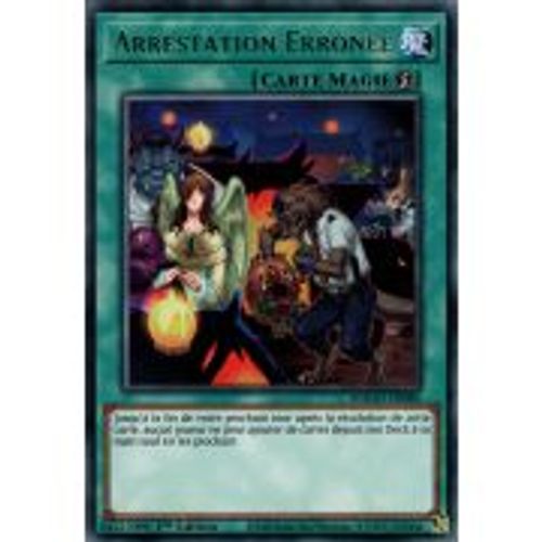 Yugioh! Arrestation Erronée (Mago-Fr080)
