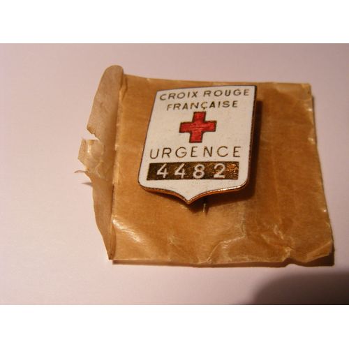 Badge C.R. De Secours Ww2