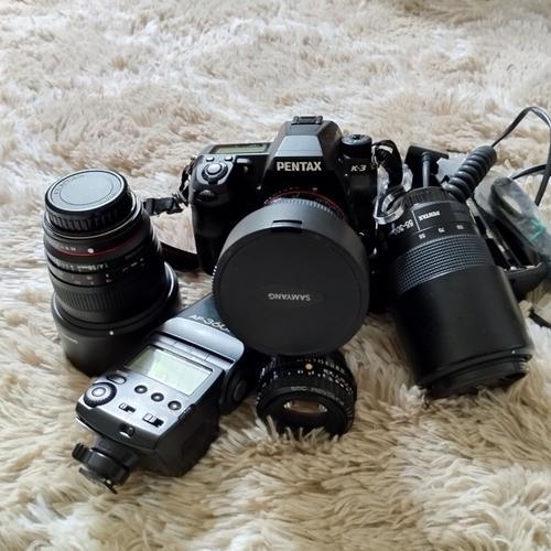 Lot Pentax K-3 16.3 mpix + Objectif 50 mm