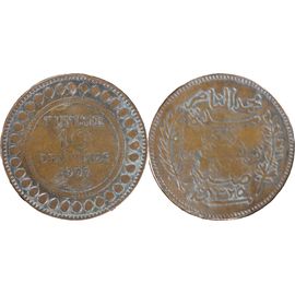 Tunisie - 1907 - 10 Centimes - Muhammad Al-Nasir - 500 003 Ex. - 20-276